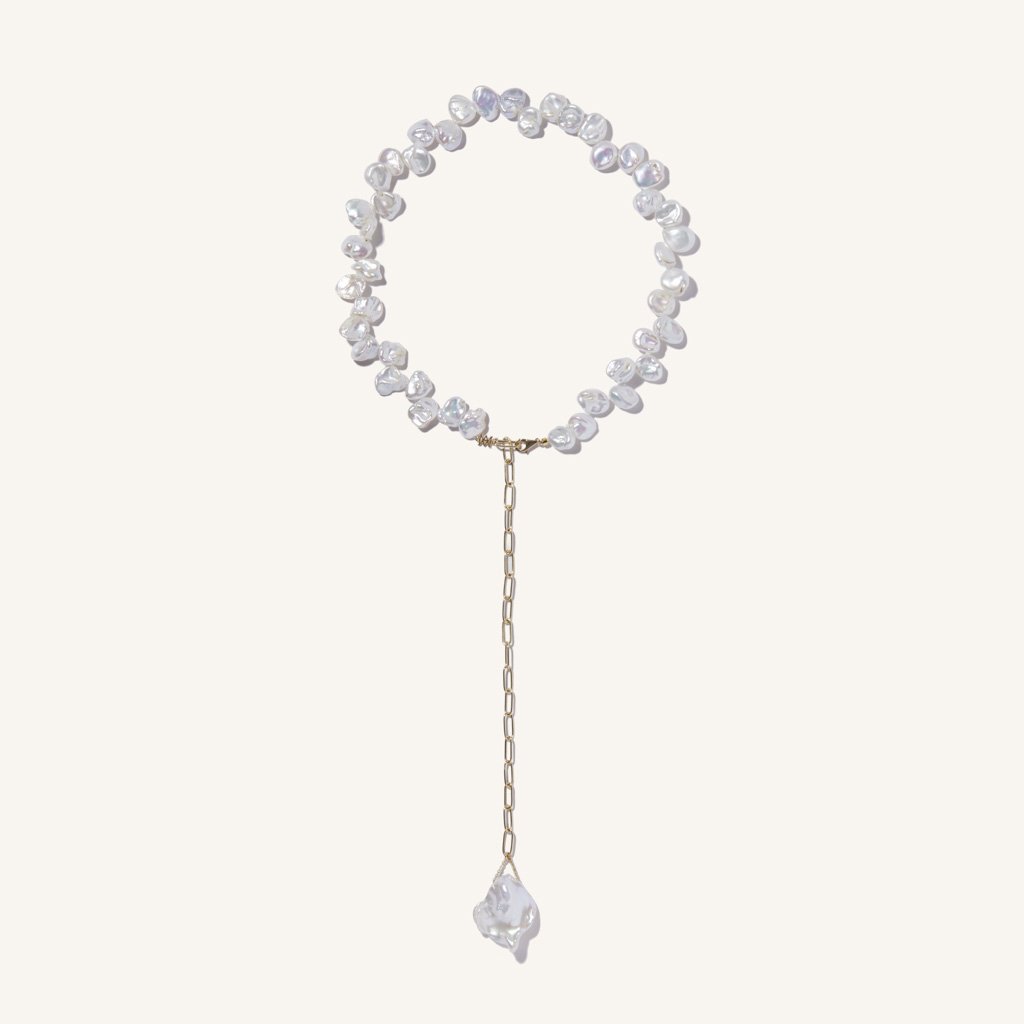 Milamore jewelry design Pearl Duo Chain