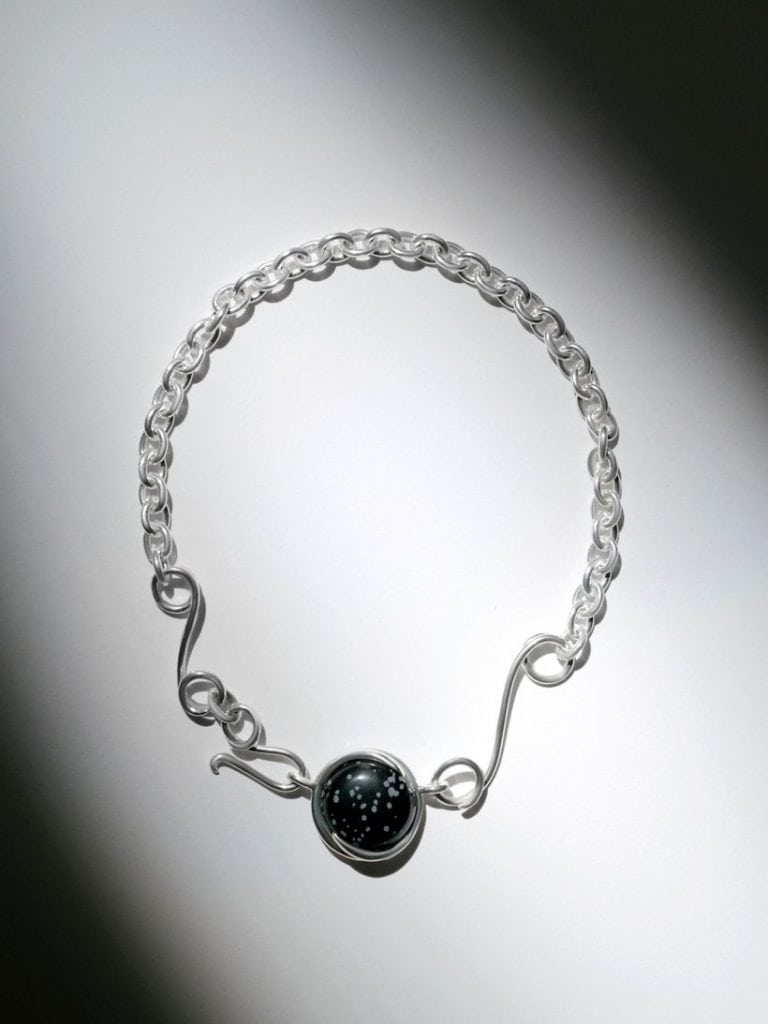 Sapir Bachar jewelry design MELANGE JASPER NECKLACE